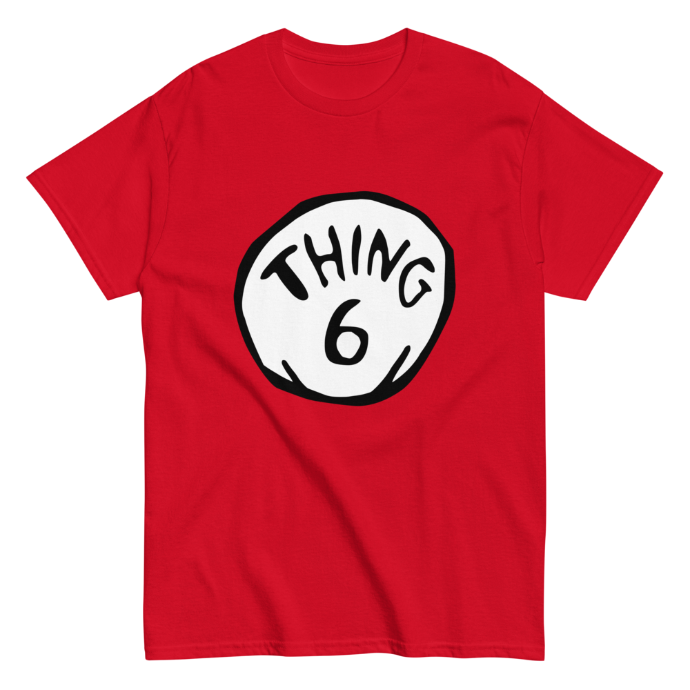 Thing 6 - Thing 7 Meme Duo Halloween Costume