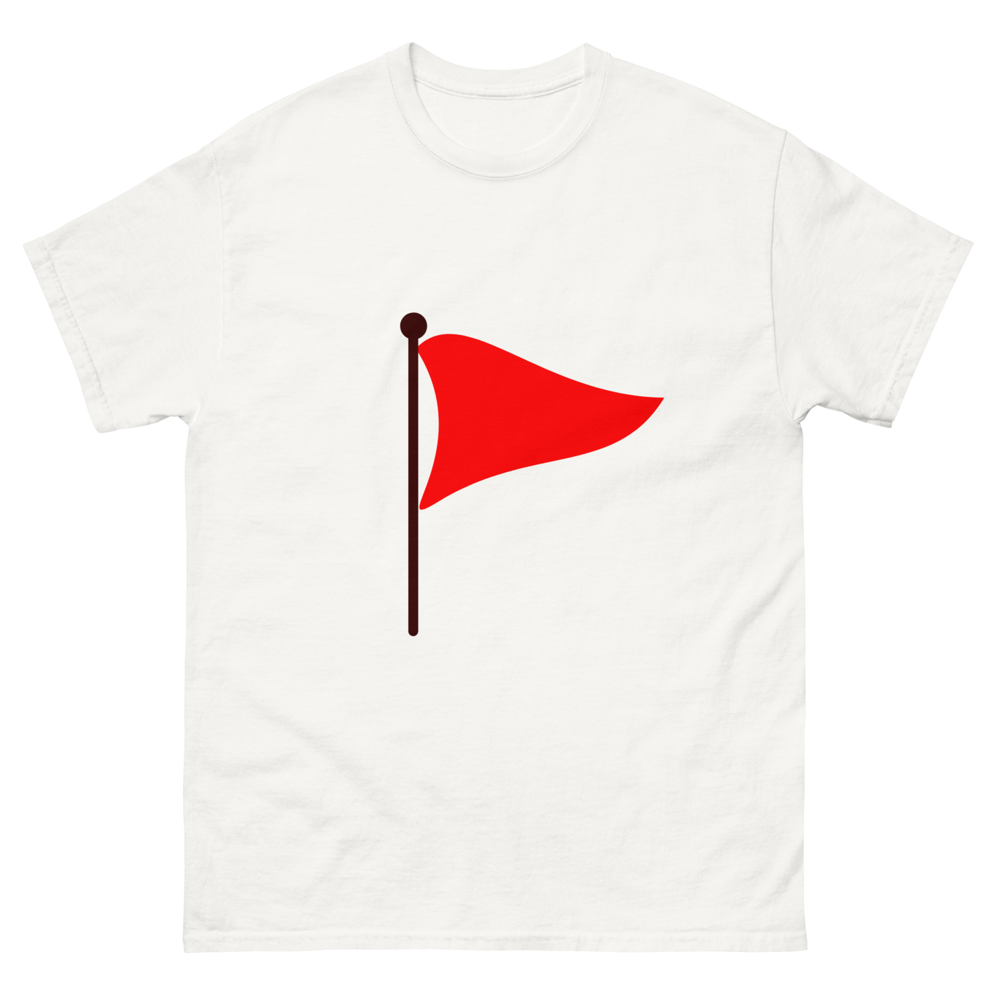 Walking Red Flag Halloween Costume
