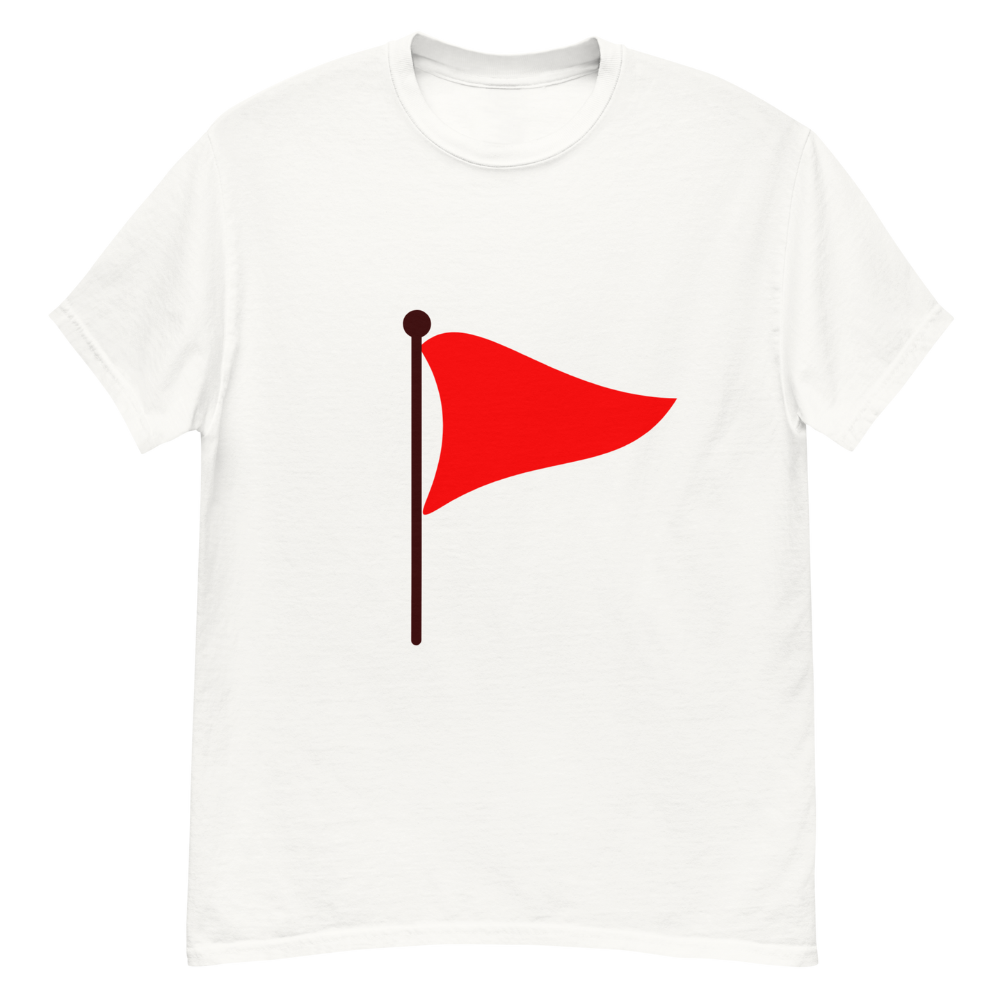 Walking Red Flag Halloween Costume