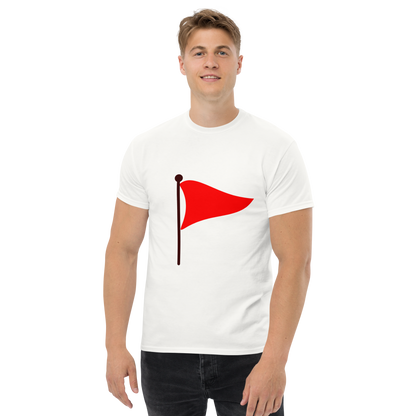Walking Red Flag Halloween Costume