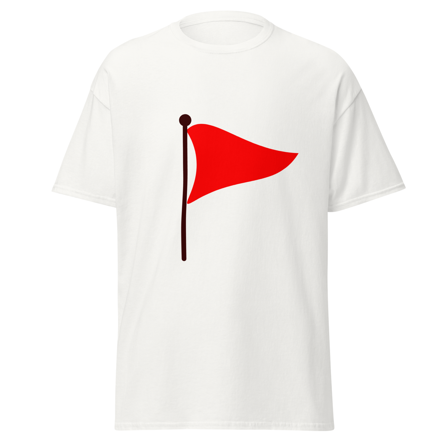 Walking Red Flag Halloween Costume