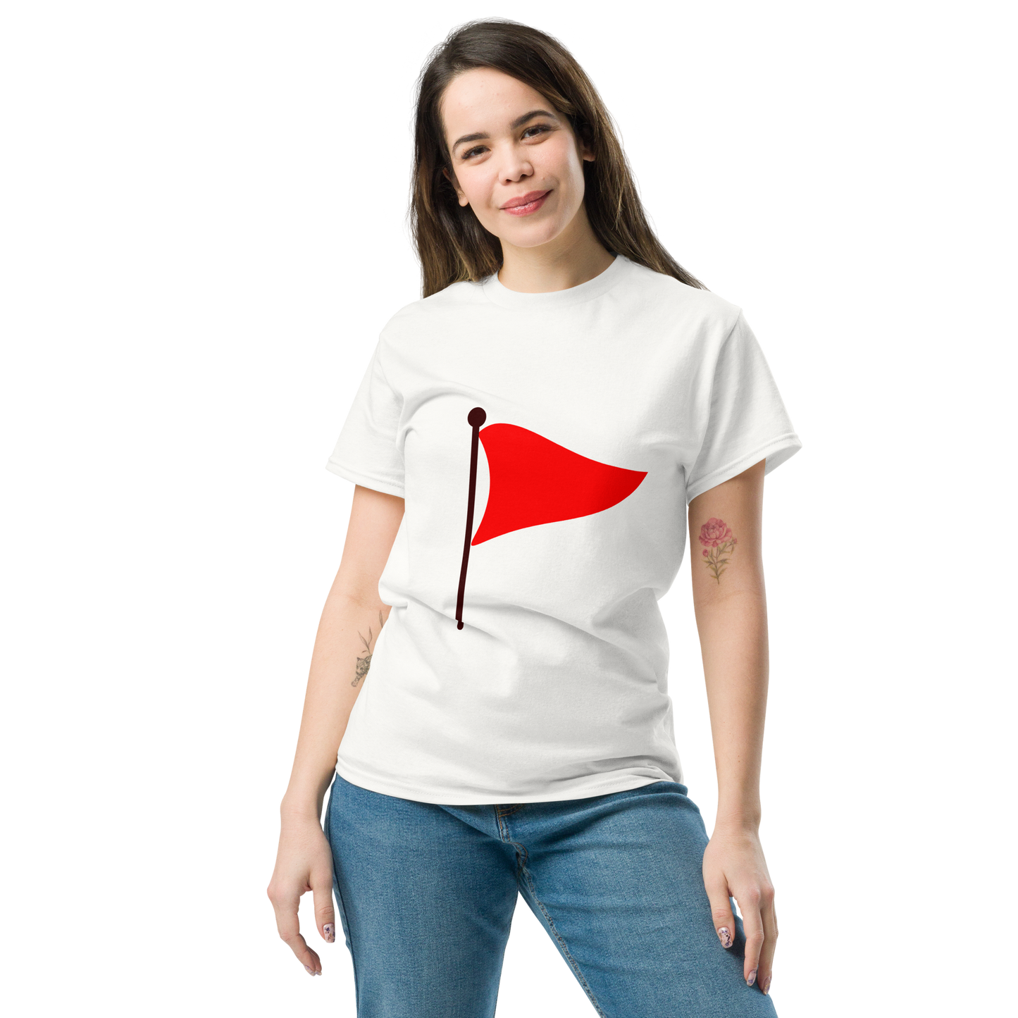 Walking Red Flag Halloween Costume